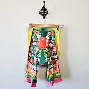 NWT Miloto Cycling Shorts Size XL Floral  Padded New With Tags